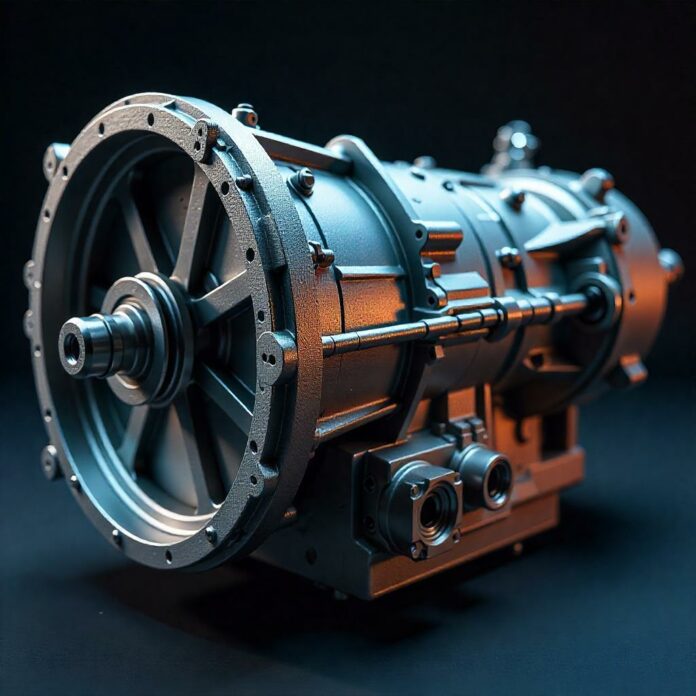 Das Getriebe ist ein mechanisches System, das aus verschiedenen Zahnrädern und Wellen besteht, die dazu dienen, die Drehzahl und das Drehmoment des Motors zu verändern. Je nach Fahrzeugtyp und -einsatzbereich gibt es verschiedene Arten von Getrieben, wie manuelle Getriebe, Automatikgetriebe, oder das CVT-Getriebe.