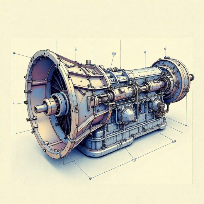 Das Getriebe ist ein mechanisches System, das aus verschiedenen Zahnrädern und Wellen besteht, die dazu dienen, die Drehzahl und das Drehmoment des Motors zu verändern. Je nach Fahrzeugtyp und -einsatzbereich gibt es verschiedene Arten von Getrieben, wie manuelle Getriebe, Automatikgetriebe, oder das CVT-Getriebe.