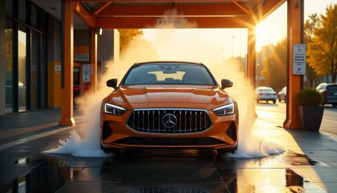 Autowaschanlage für Neuwagen: So vermeiden Sie Lackschäden