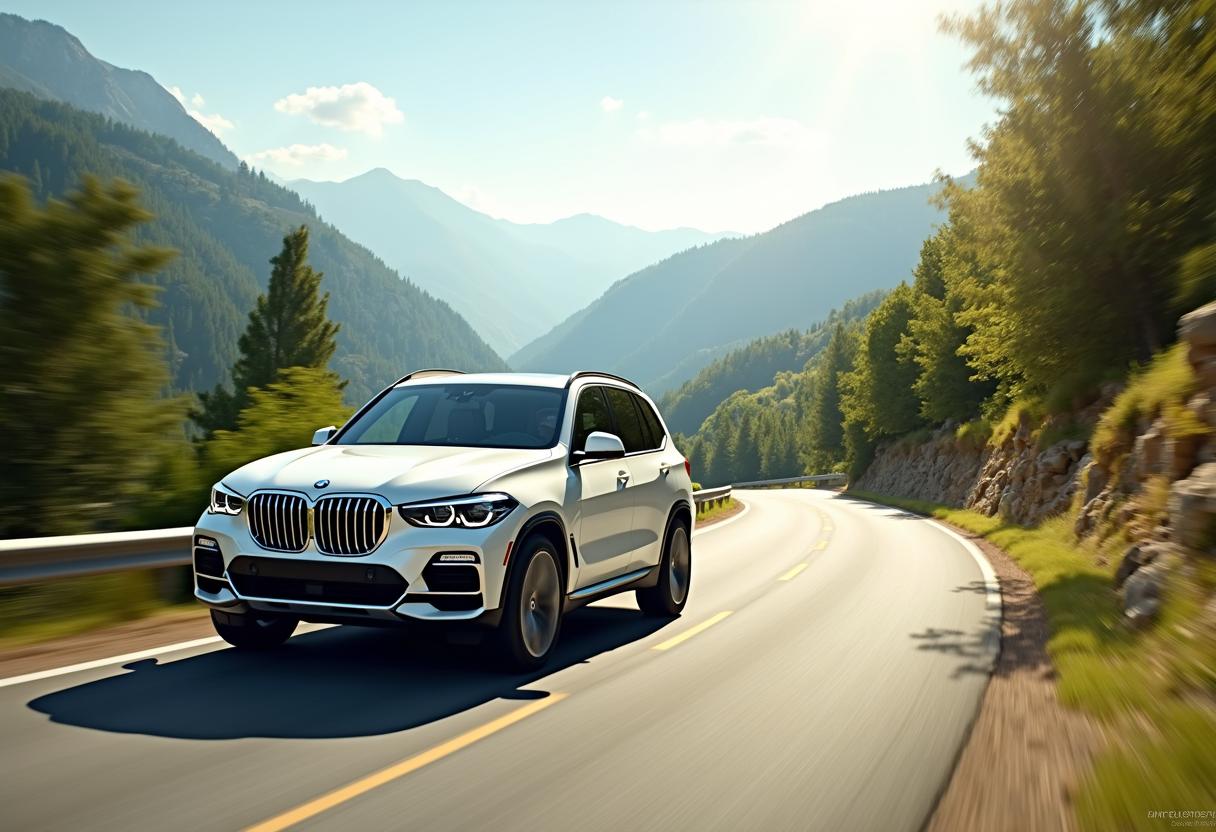 BMW X5 xDrive30d – Premium-Diesel-SUV im Faktencheck- BMW X5 xDrive30d als Premium-SUV mit Dieselantrieb in urbaner Umgebung- Symbolbild für einen Premium-SUV mit Fokus auf Reichweite, Komfort und Marktwert – passend zum Artikel über BMW X5 xDrive30d.
